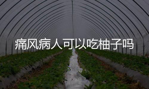 痛风病人可以吃柚子吗