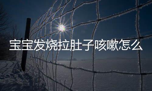 宝宝发烧拉肚子咳嗽怎么回事